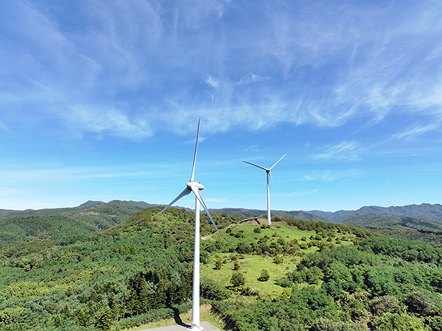 ミラースウィンドパワー北海道乙部発電所