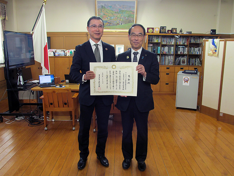 埼玉県「道路のバリアフリー化」への寄付